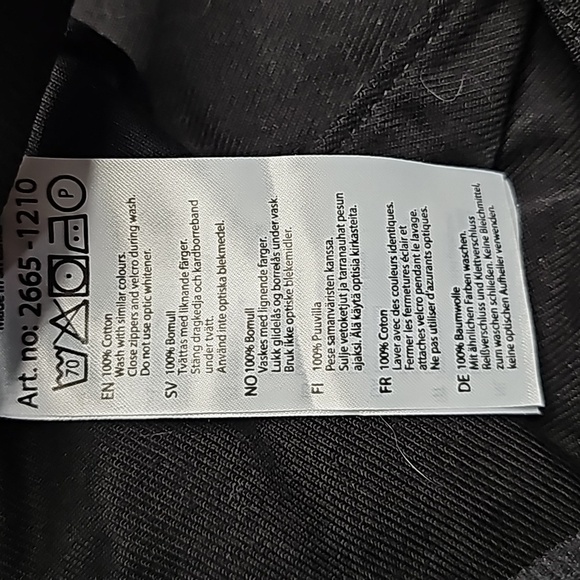 BLAKLADER 46x30 black utility coveralls - Picture 8 of 8